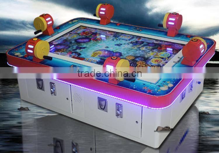 Funshare 2015 catch fish arcade game machine video game machine with 6 player