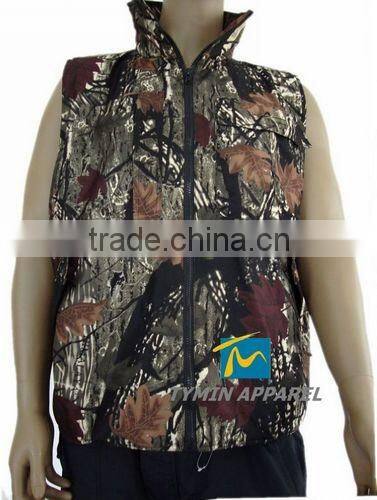 2014 New style camo vest waterproof camouflaged vests