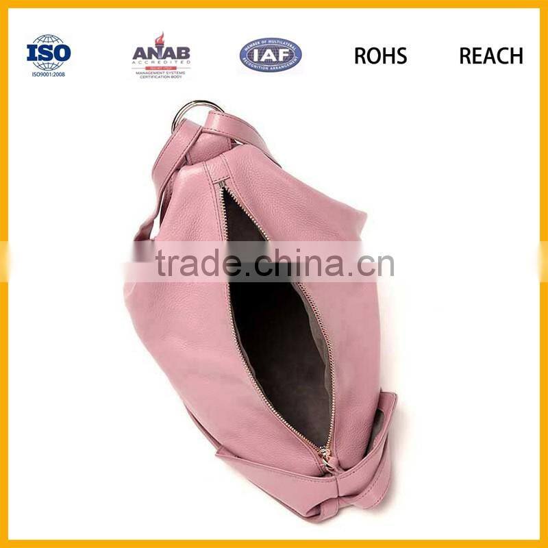 Latest Design High Quality Low Price PU Material Ladies Backpack Leisure Bag