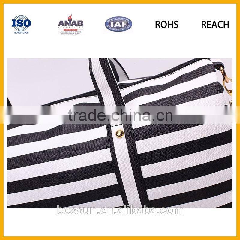 Ladies Shoulder Washing PU Bag with Zipper Travel Bag