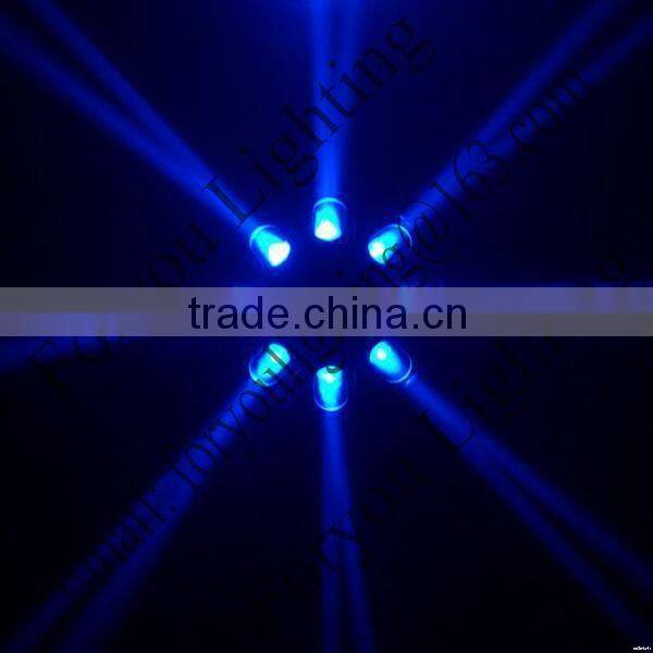 China supplier manufacture crazy selling 120*f5mm high mcd rgb leds octopus effect light