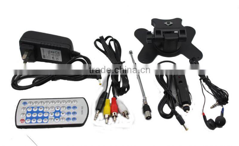 7 inch led tv monitor super tft lcd color tv monitor in Europe