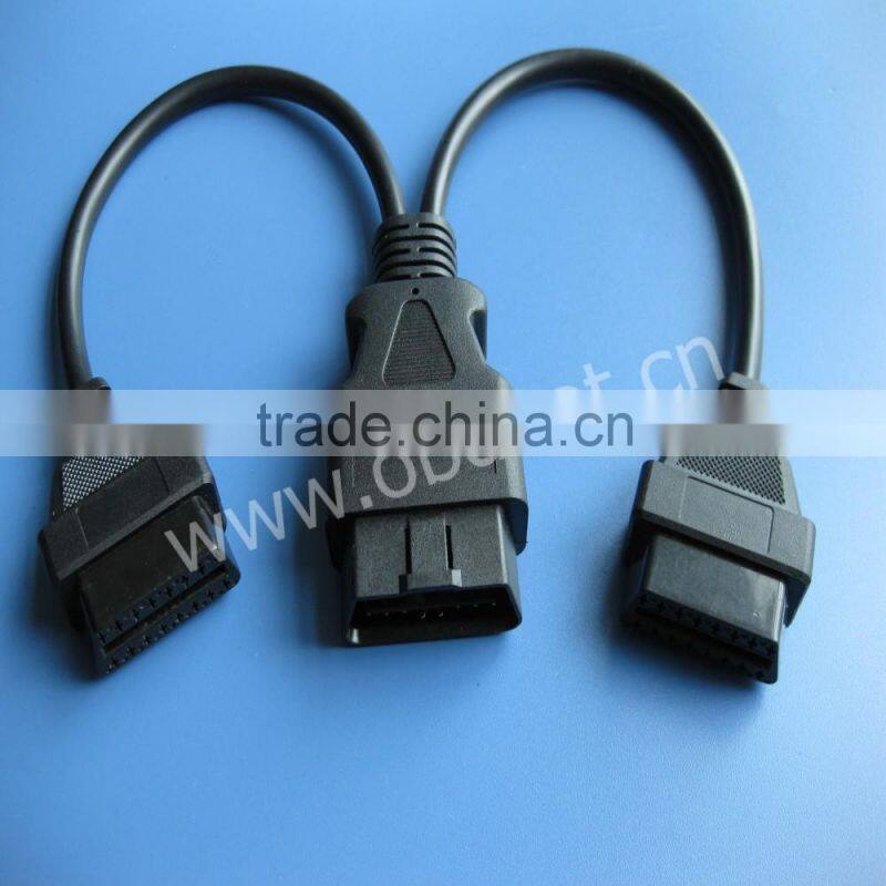 Diagnostic Adapter Cable obd2 Y cable for car diagnostic System