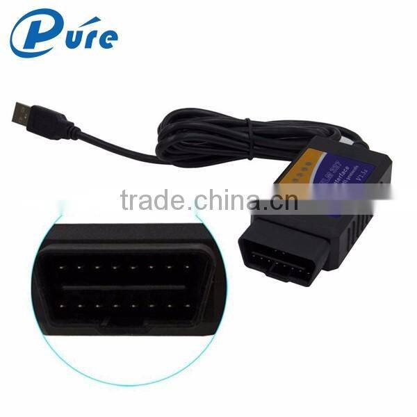 OBD/OBDII scanner elm327 usb car diagnostic tool supports all OBD-II protocols