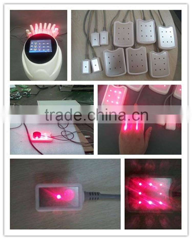 new portable EMS vacuum therapy 650nm lipo laser fat reduction machine for cellulite