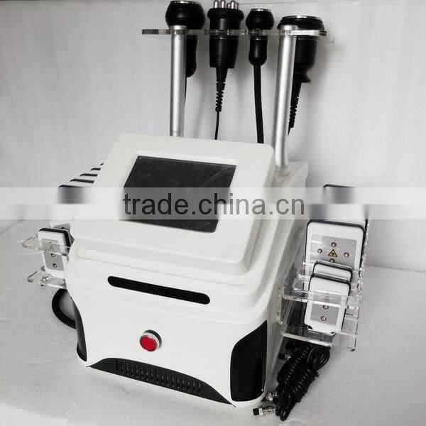 Hot selling !!! Portable bipolar rf tripolar RF body lipolaser lipo cavitation slimming machine