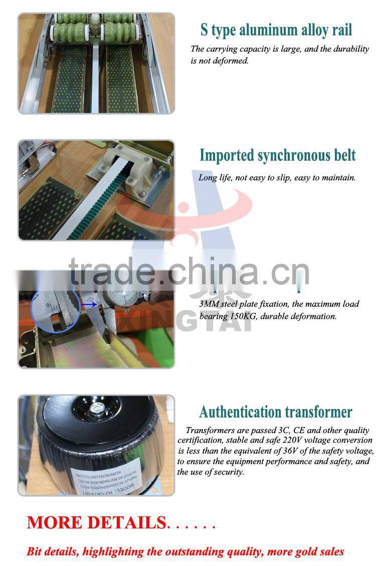 XT-168-1C Electric Infrared Thai Roller Jade Stone Massage Bed