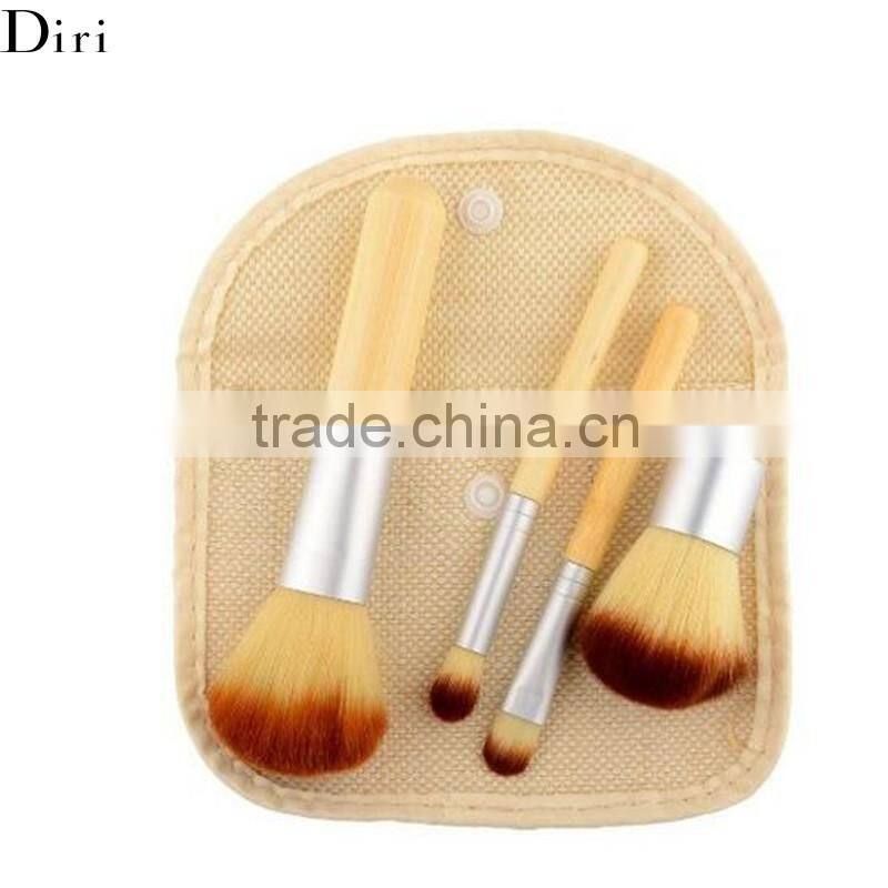 Bamboo kabuki brush makeup brush vegan flat top powder brush
