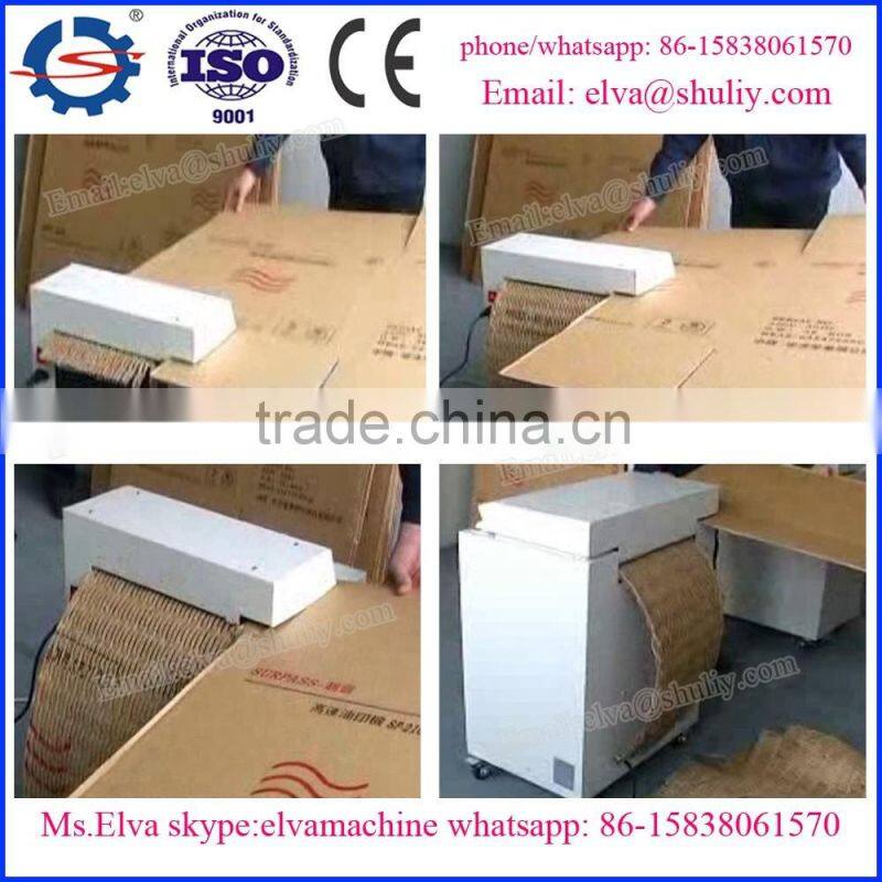 High efficient electric corrugated board paper shredding machine board paper shredder