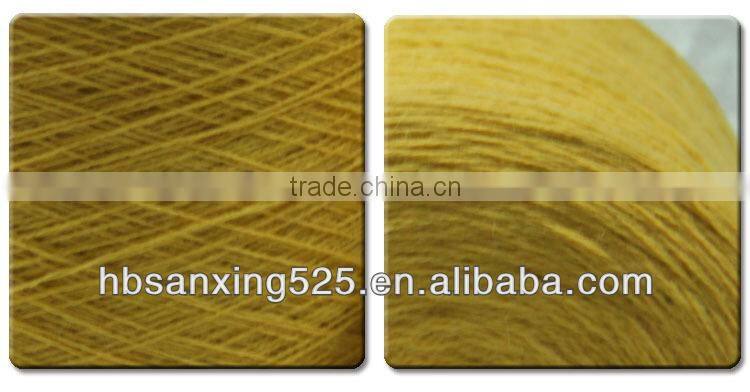 White and dyed 100% merino wool knitting yarns