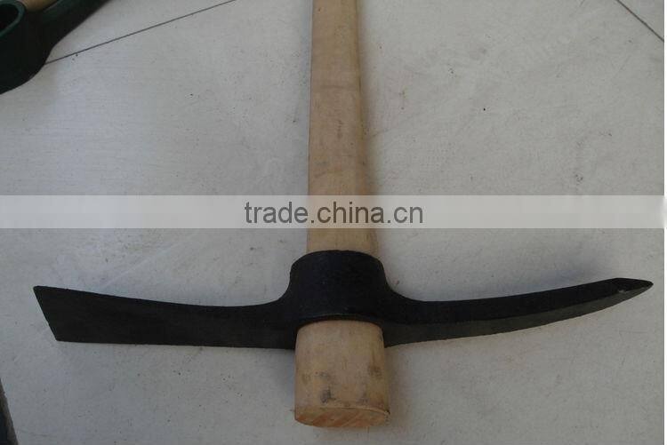 Mini Mattock Wooden Handle Shaft Pick Axe Pickaxe Soft Grip Handle China
