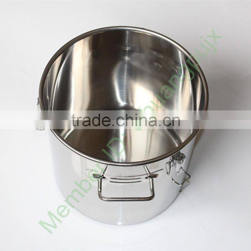 170Liter Corrosion Resistant Stainless Steel 304Material Milk Drum with Sealing Cover for Portable Milking Machine
