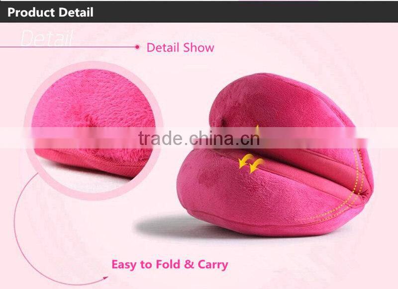Shredded Memory Foam Hip Up Orthopedic Seat Cushion