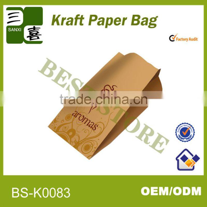 Secure grade & anti-grease raw materials of mcdonald's paper bag for take-away food