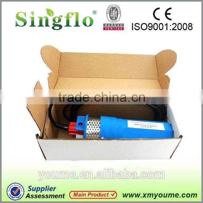 Singflo 24v dc price solar water pump irrigation/solar water pump for swimming pools