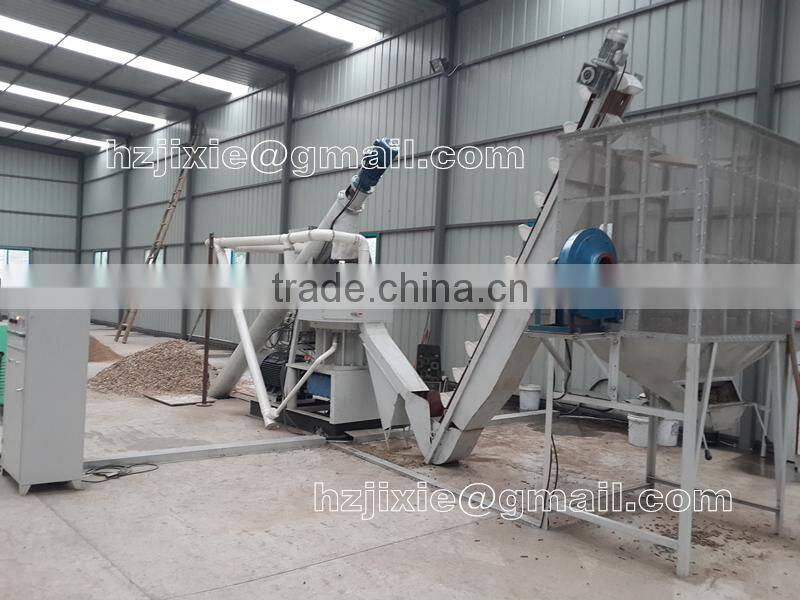 good quality rice husk and wood pellet processing plant/rice husk pellet mill