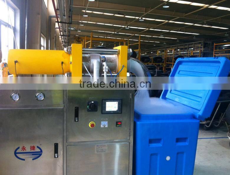 Stage Effects Machine 3000W Dry Ice Machine Stainless Steel Exterior Wedding Party Fog Machine