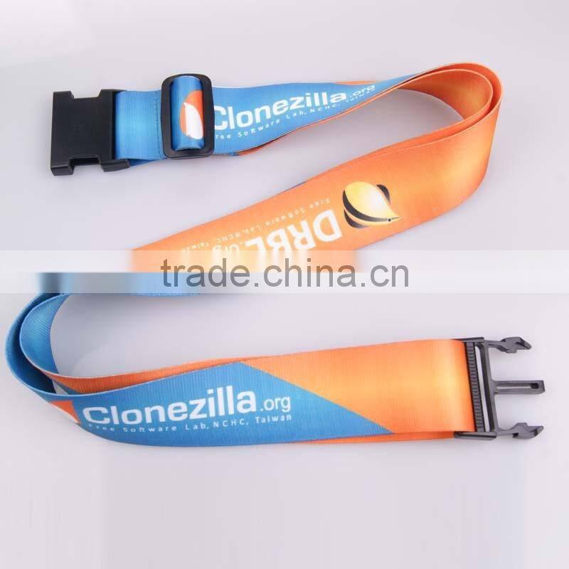 Fabric password lock luggage belt/luggage strap