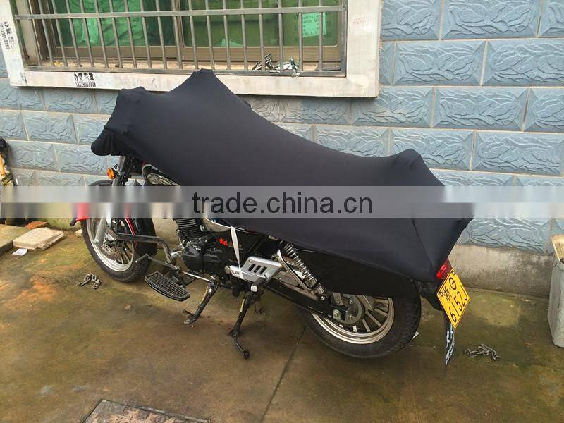 6 years experience in production high stretch spandex motorcycle half cover