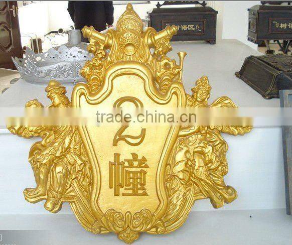 casting aluminum housing doorplate