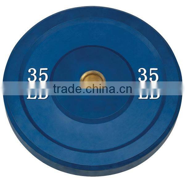 Crossfit Training Rubber Bumper Weight Plates--5 (Black),10 (Green), 15 (Yellow), 20 (Blue) & 25kg (Red)