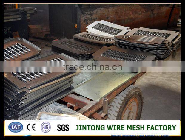 316l stainless steel perforated metal/anti-slip grip strut safety grating