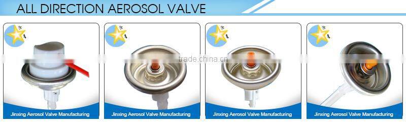 directional car aerosol valve and actuator