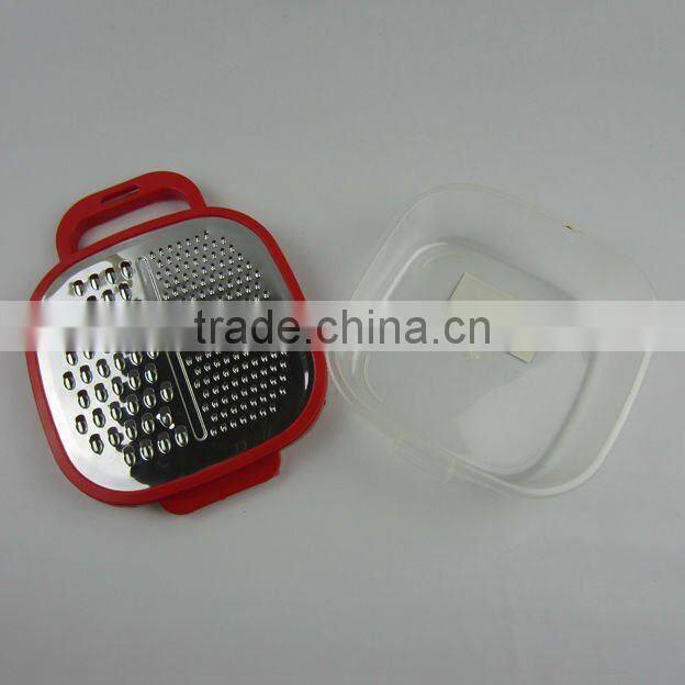 Round Grater Vegetable Grater Stainless Steel with Box