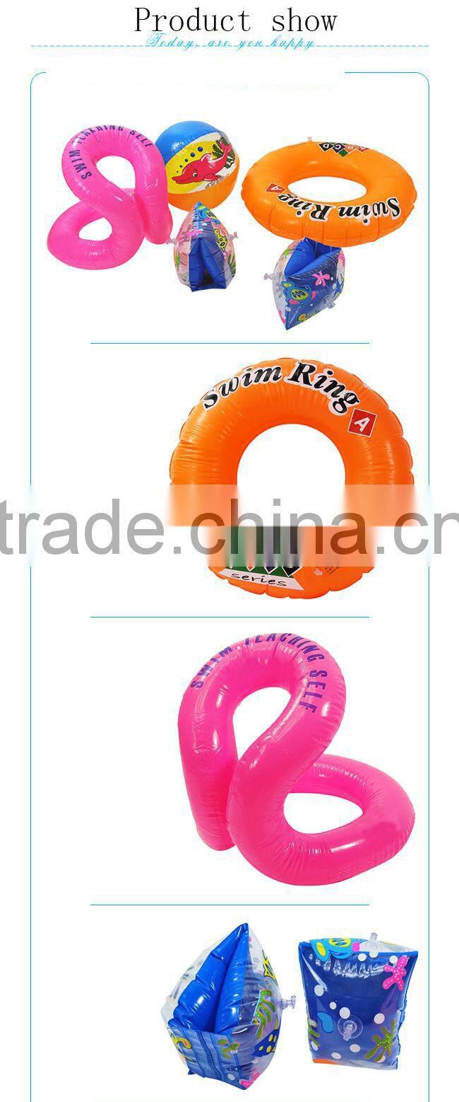 Frozen Pool Beach Swimming Set Inflatable Swim Ring Arm Bands Beach Ball