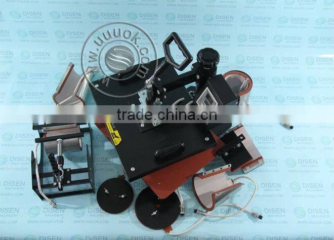 8 in 1 heat press printing machine