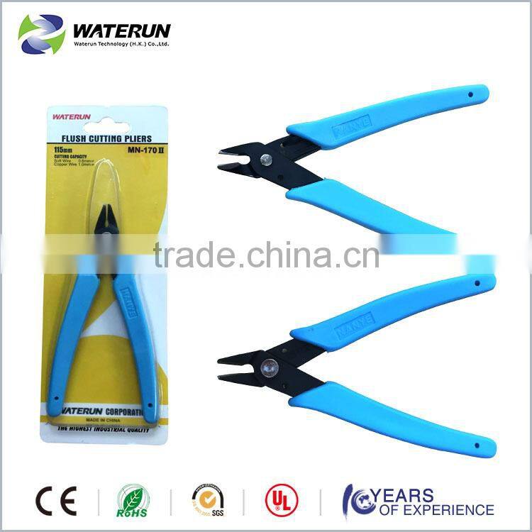 high quality wire flush cutting pliers/ mini side cutter
