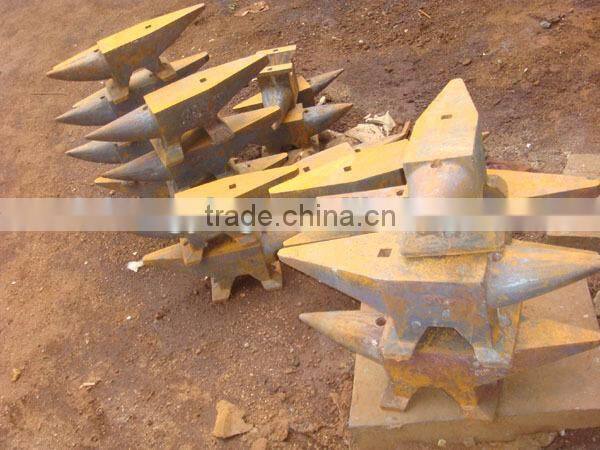 100kg double horn casting steel anvil