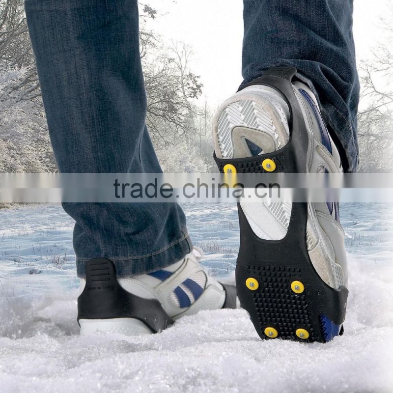 Outdoor Rubber Anti Slip Snow Shoes Grips Ice Grips Shoe