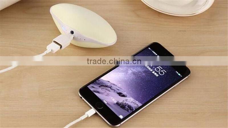 Shell charge hand warmer Portable mini hand warmer Electric heating treasure with mobile power supply and electric torch