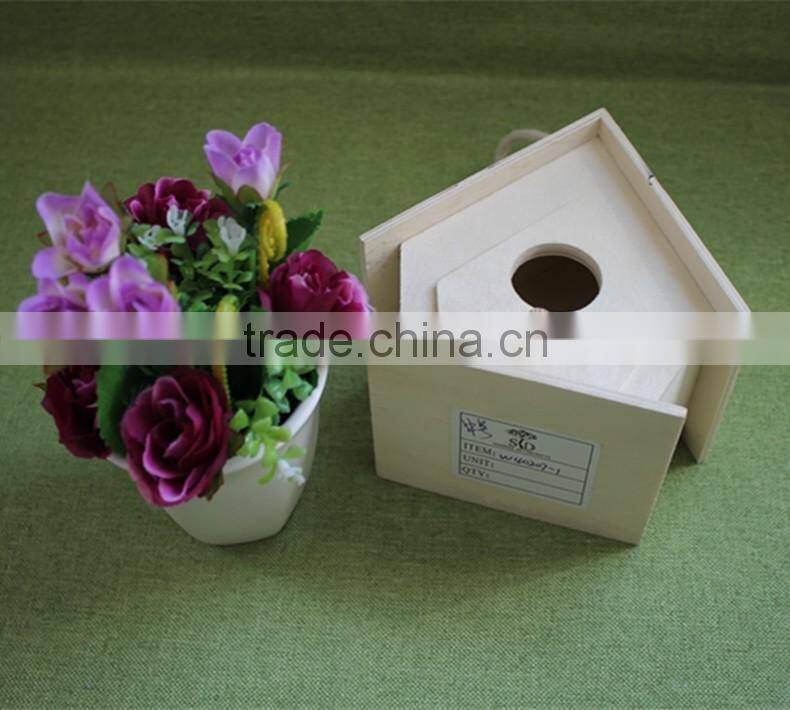 Cheap small wooden bird houses Arts and crafts bird house wicker bird houses with paulownia