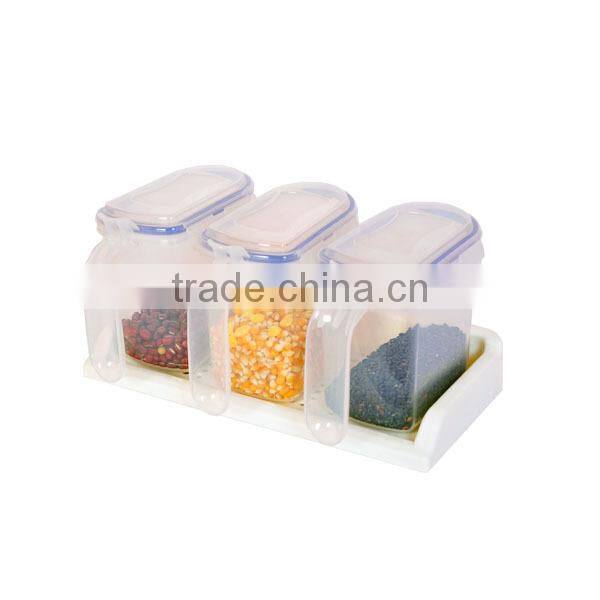 Combination plastic seasoning box