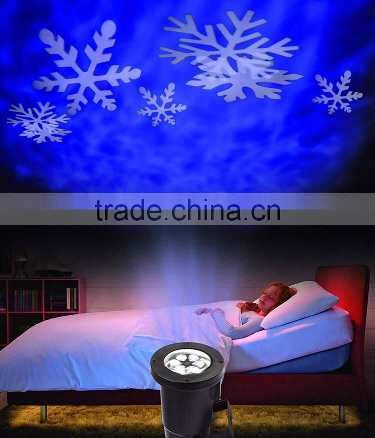 Wholesale Cheap Outdoor Decorative Snowflake Laser Projector Night Light, Ceilling Snowflake Projection Night Light