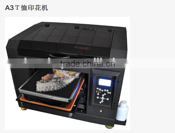 Hot automatic small a3 t shirt printer