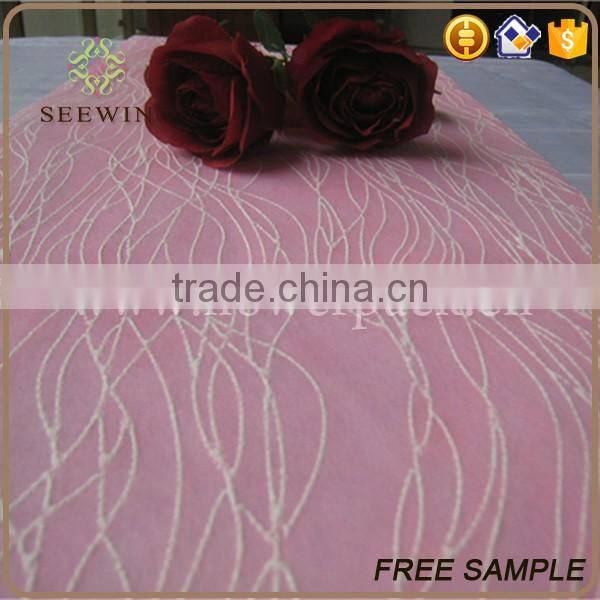 Cheap Polyester Non Woven Fabric Roll For Table Runner