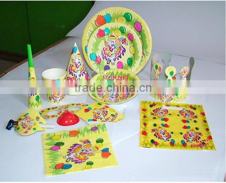Supply fashion tableware party set small order
