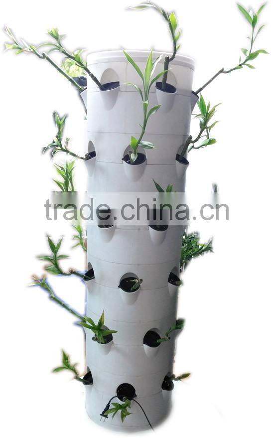 6x6 Hydroponics TOWER GARDERN GROWING SYSTEM with 36 Planters