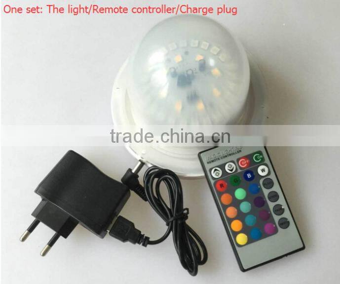 Outdoor LED lighted christmas decoration under table