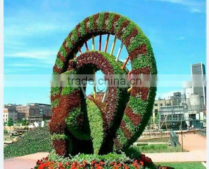 China long-life time fake grass animal good quality artificial grass topiary