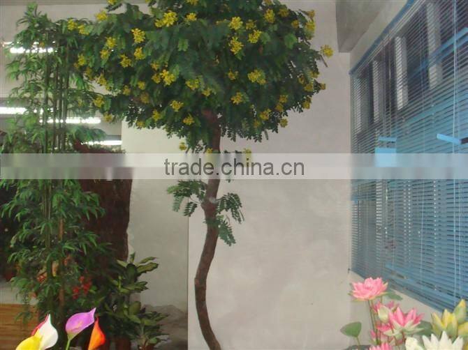 Home garden edging decorative 5ft to 16ft Height outdoor artificial green plastic palm trees EDS06 0838