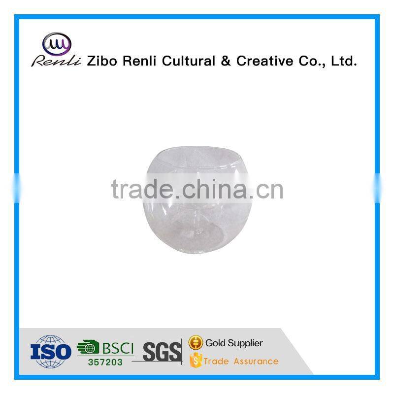 Round Mouth-Blown Unique Incense Oil Burner for Tealight Candle