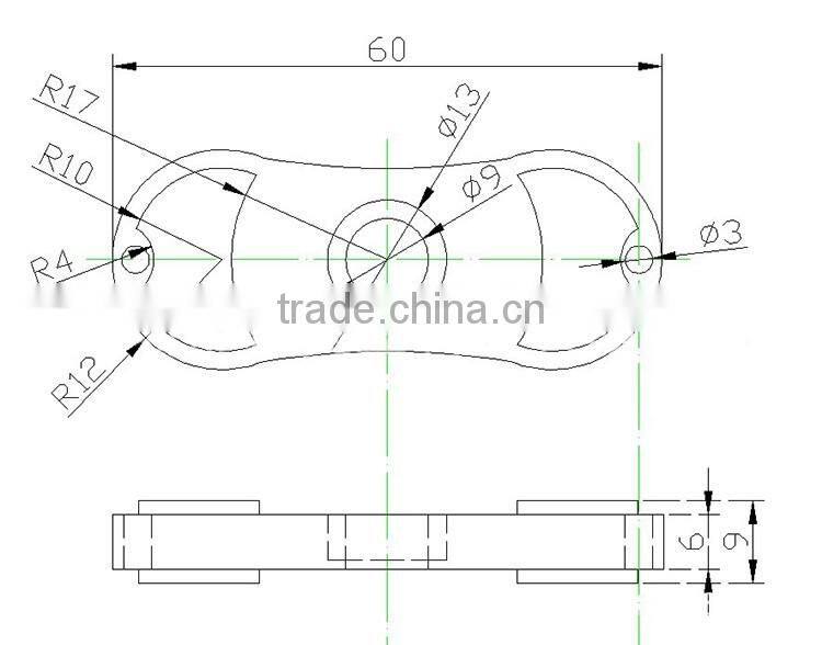 2017 New product aluminum Finger Toy Fidget Spinner Hand Spinner