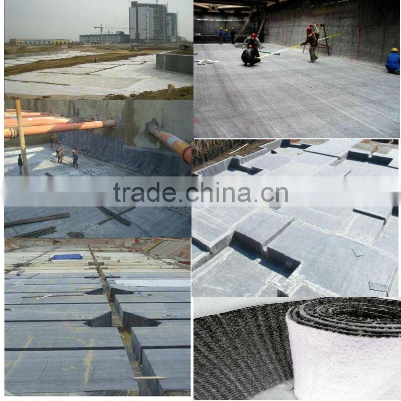 high quality bentonite GCL waterproof blanket for artifical lake