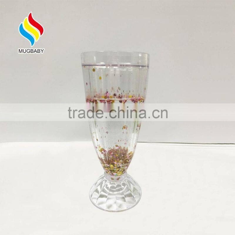 Hot sell Custom Printed Ice Mug Beer Double Wall