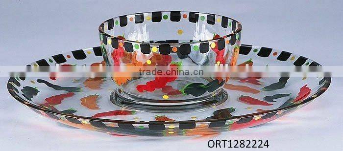 3oz 90ml mini glass coffee mug with saucer glass tea cup with saucer