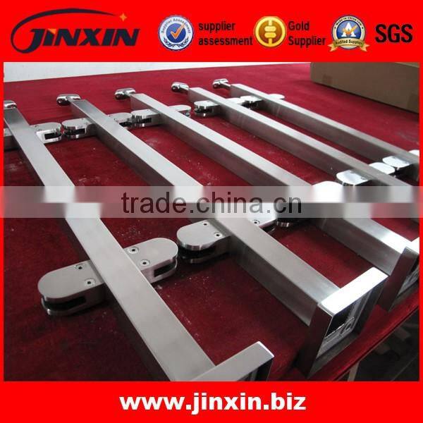 High Quality Inox 40*40mm Square Concrete Colummn/Glass Fence Column